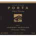 Porta Winery Select Reserva Cabernet Sauvignon 2007 Front Label