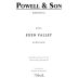 Powell & Son Eden Valley Riesling 2015 Front Label