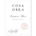 Cosa Obra Sauvignon Blanc 2013 Front Label