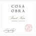 Cosa Obra Pinot Noir 2012 Front Label