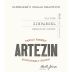 Artezin Mendocino Zinfandel 2016 Front Label