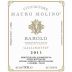 Mauro Molino Barolo Gallinotto 2011 Front Label