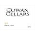 Cowan Cellars Bel 2013 Front Label