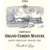 Chateau Grand Corbin Manuel 2004 Front Label