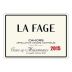 Cosse et Maisonneuve La Fage 2015 Front Label