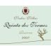 Quinta dos Termos Vinhas Velhas Reserva 2007 Front Label