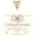 Rayas Chateau de Fonsalette Cotes du Rhone Cuvee Reserve Syrah 2000 Front Label