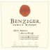 Benziger Merlot 2015 Front Label