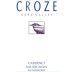 Croze Cabernet Sauvignon 2012 Front Label