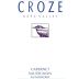 Croze Cabernet Sauvignon 2013 Front Label