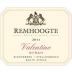 Remhoogte Valentino Shiraz 2011 Front Label