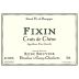 Rene Bouvier Fixin Crais de Chene 2010 Front Label