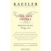 Kaesler Barossa Valley Old Vine Shiraz 2012 Front Label