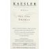 Kaesler Barossa Valley Old Vine Shiraz 2002 Front Label