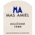 Mas Amiel Millesime 1980 Front Label