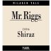 Mr. Riggs Shiraz 2006 Front Label