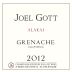 Joel Gott Alakai Grenache 2012 Front Label