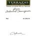 Terrazas de los Andes Gran Cabernet Sauvignon 2009 Front Label