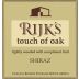 Rijk's Private Cellar Touch Of Oak Shiraz 2012 Front Label