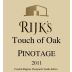 Rijk's Private Cellar Touch of Oak Pinotage 2011 Front Label