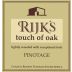 Rijk's Private Cellar Touch of Oak Pinotage 2010 Front Label