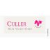 Culler Wines Syrah 2007 Front Label