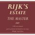Rijk's Private Cellar The Master 2007 Front Label