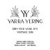 Yarra Yering No. 2 Dry Red 2010 Front Label