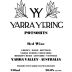 Yarra Yering Portsort 2007 Front Label