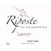 Riposte The Sabre Pinot Noir 2014 Front Label