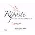 Riposte The Sabre Pinot Noir 2012 Front Label