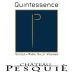 Chateau Pesquie Quintessence Blanc 2013 Front Label