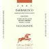 Ca' del Baio Barbaresco Valgrande 2007 Front Label