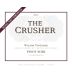 The Crusher Pinot Noir 2010 Front Label