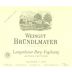 Brundlmayer Langenloiser-Berg Vogelsang Gruner Veltliner 2013 Front Label
