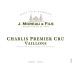 J. Moreau & Fils Chablis Vaillons Premier Cru 2014 Front Label