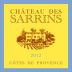 Chateau des Sarrins Cotes de Provence Rouge 2012 Front Label