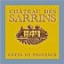 Chateau des Sarrins Cotes de Provence Rouge 2014 Front Label