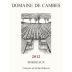 Chateau Roc de Cambes Bordeaux Domaine de Cambes 2012 Front Label
