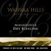 Waipara Hills Dry Riesling 2012 Front Label