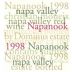 Dominus Napanook Vineyard 1998 Front Label