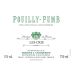 Domaine Cailbourdin Pouilly-Fume Les Cris 2012 Front Label