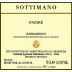Sottimano Barbaresco Pajore 2009 Front Label