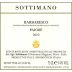 Sottimano Barbaresco Pajore 2010 Front Label