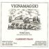 Vignamaggio Cabernet Franc 2007 Front Label