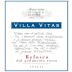 Vitas Villa Vitas Refosco dal Peduncolo Rosso 2013 Front Label