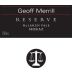 Geoff Merrill Reserve Shiraz 2004 Front Label