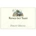 Ronco dei Tassi Collio Goriziano Pinot Grigio 2014 Front Label