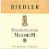 Hiedler Maximum Weisburgunder 2013 Front Label