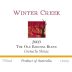 Winter Creek The Old Barossa Blend 2003 Front Label